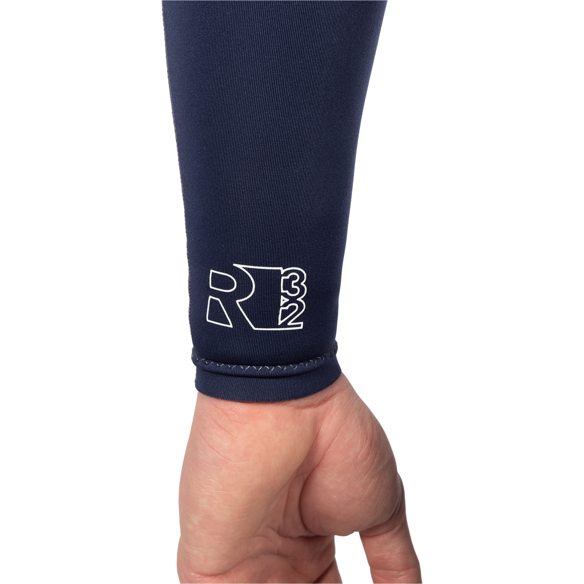 2025 Gul Mens Response 3/2mm Flatlock Back Zip Wetsuit RE1321-C1 - Grey / Navy